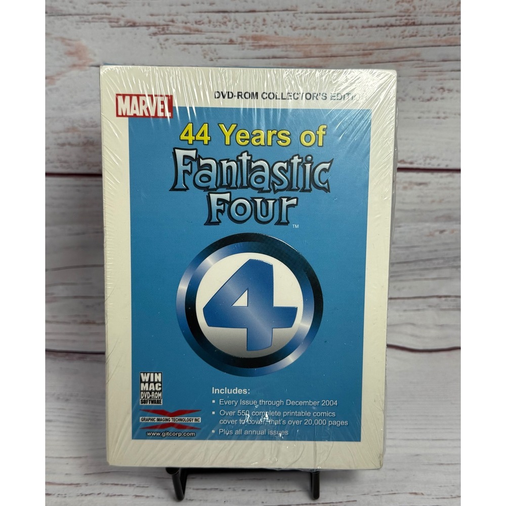 Marvel 44 Years of Fantastic Four DVD-ROM Collector's Edition Every Issue 2004